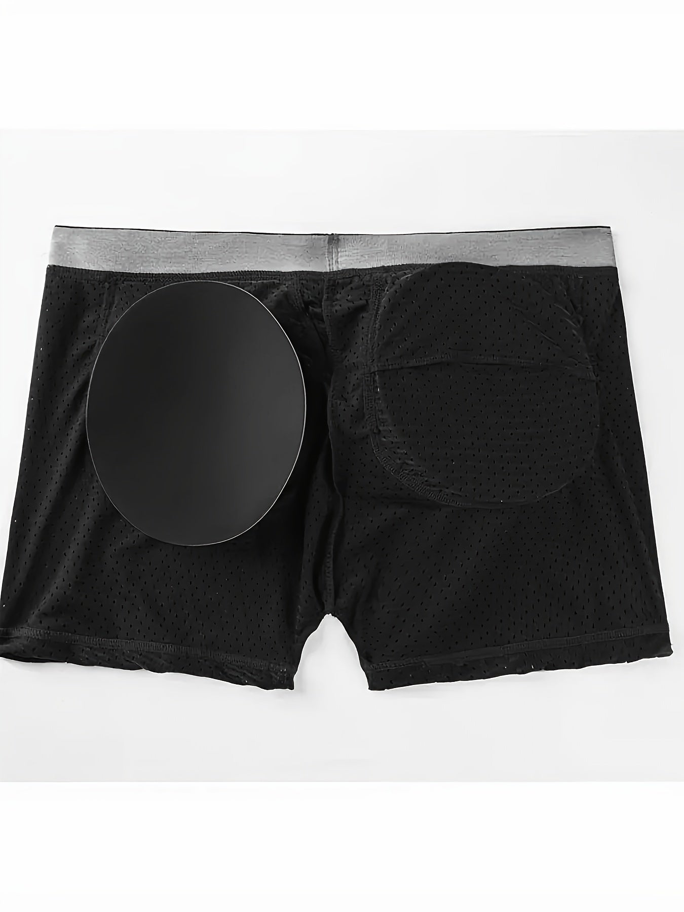 New Men'S Boxers Featuring Butt Pads, Made from Breathable Mesh, Designed for Comfort And Elasticity, Perfect for Lounging at for home