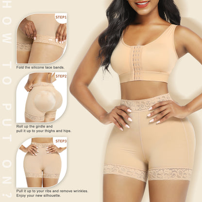 Butt Lifter Panties Hip Enhancer Shapewear Tummy Control Body Shaper Shorts