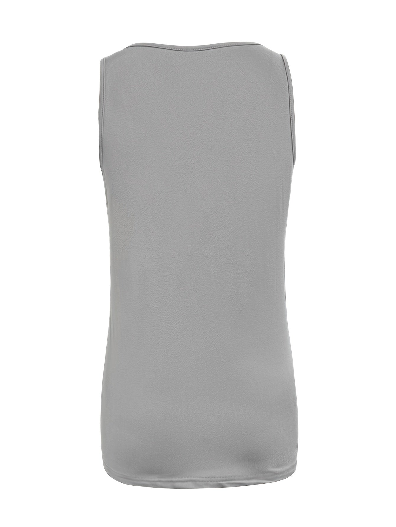 [Machine Washable Vest] Retro V-Neck Vest - Orange Suitable for Commuting & Outfits, Machine Washable Sleeveless Style for Spring Summer Fall Layering, Non- Vests for or Casual Wear