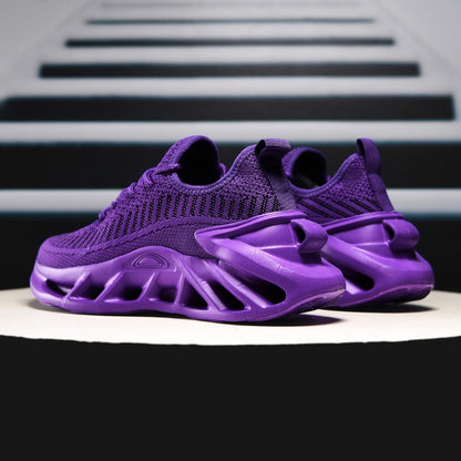 Unisex Running Shoes - Breathable Mesh Non-Slip Sole for Active Days 309477