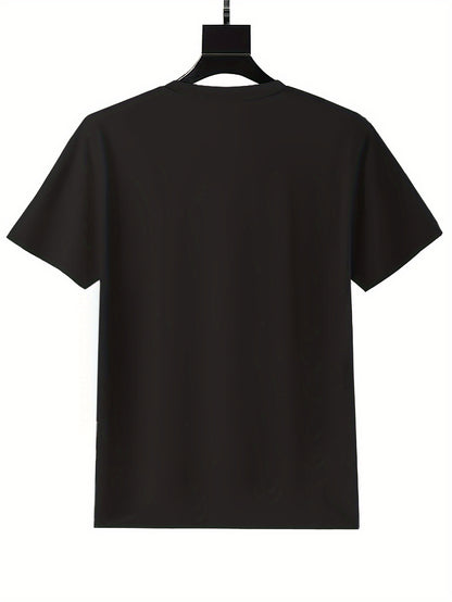 Plus Size, Plus Size Women's Casual Short Sleeve T-Shirt- Plus Size Women's Casual Short Sleeve T-Shirt- Plus Size Women's "Today I'm Not Sure Who I Am" Fun Printed T-Shirt- Bright Letter Loose Round Neck Short Sleeve, Machine Washable Black Casual