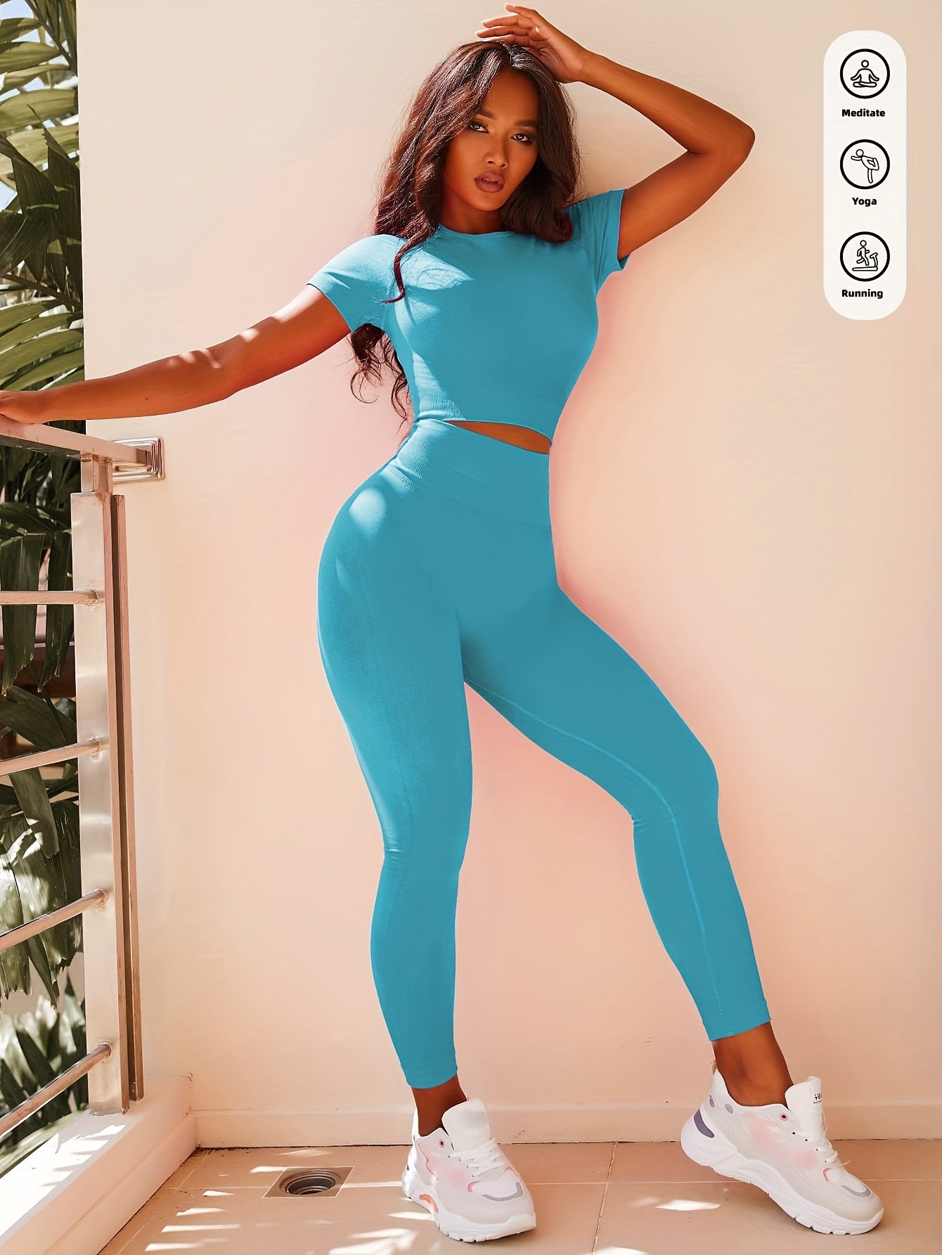 Women's Royal Blue Pants - product view 35