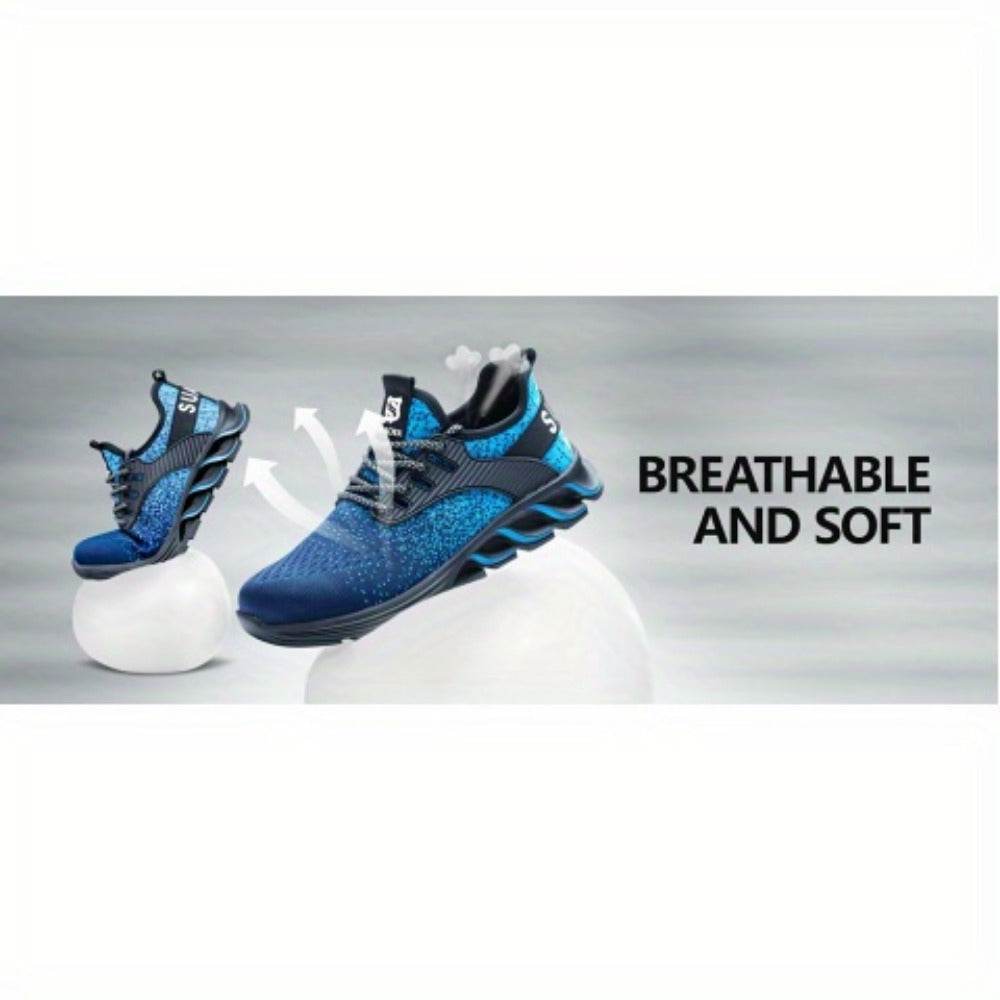 Unisex Work & Safety Shoes - Steel Toe Protection & Non-Slip Sole