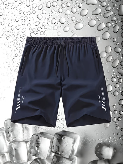 SEt Of 4 Men's Shorts, Casual Quick-Dry Fabric Shorts for Men, Versatile Sports Pants for Summer Activities.