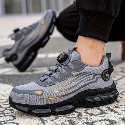 Unisex Work & Safety Shoes - Crush Resistant & Slip-On 610149