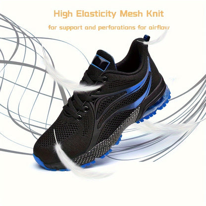 Womens Air Running Shoes - Non Slip, Mesh Air Cushion Sneakers For Gym Workout Sports - For Women - Suitable for Running, Tennis, Walking - Perfect Gift for Fitness Enthusiasts