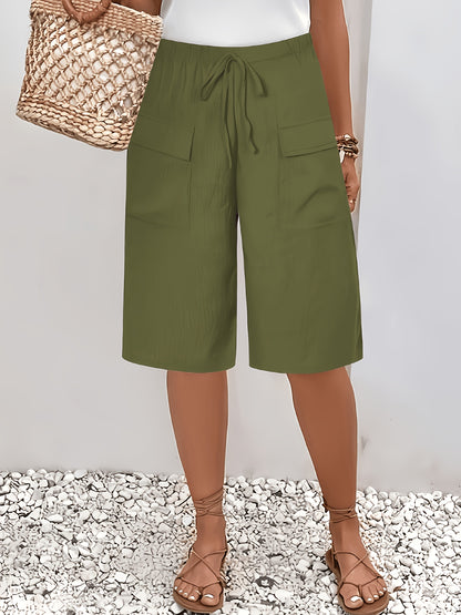 Women'S Short-Sleeve Outerwear with Pockets, Casual, Five-Panel Design