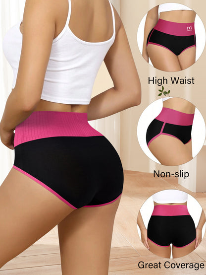 Women's Mixed colors High-Waist Underwear - product view 8