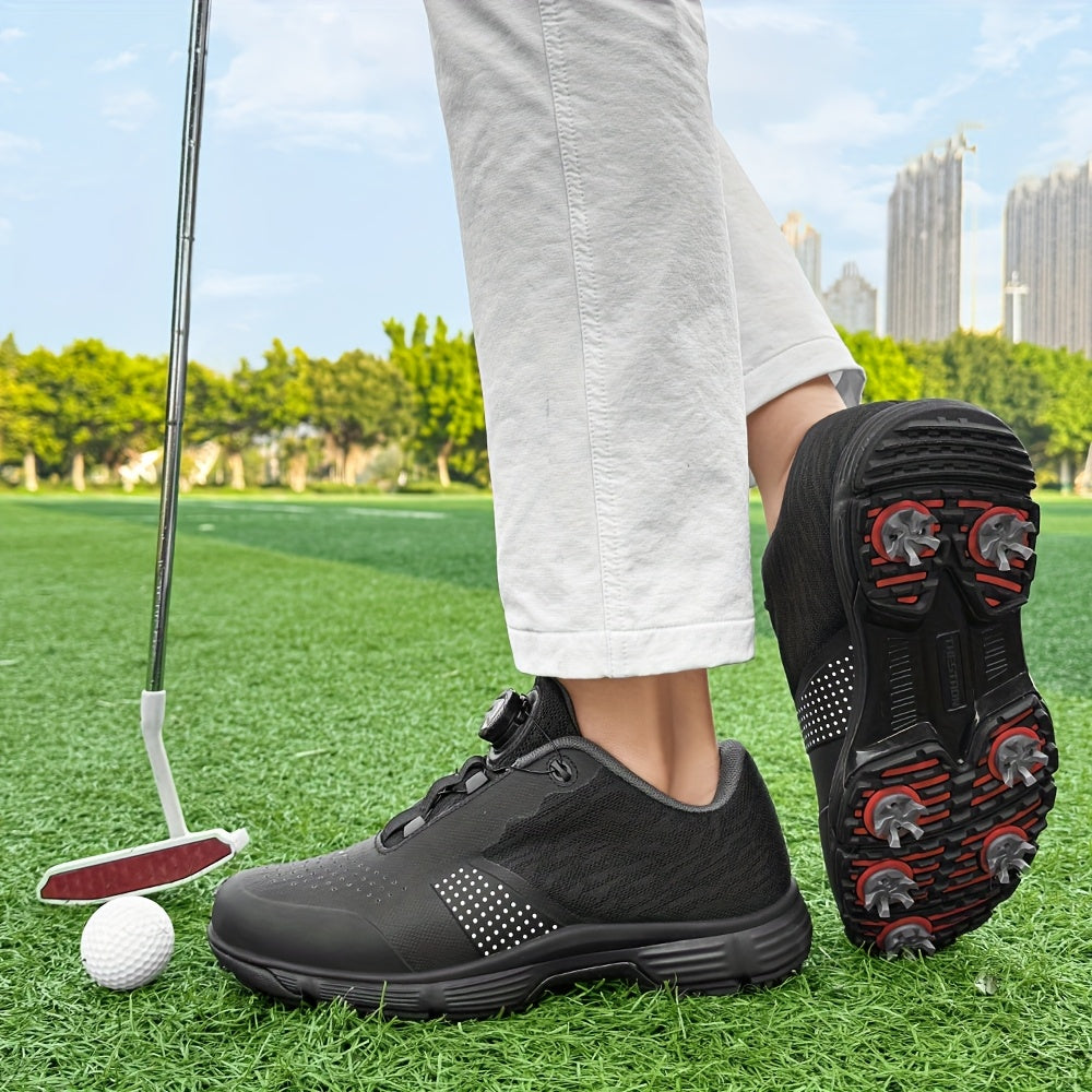 [Anti-Slip Golf Shoes] Professional Anti-Slip Men's Golf Shoes | Comfortable Large Size 39-49 Outdoor Training Shoes for Men