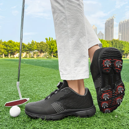 [Anti-Slip Golf Shoes] Professional Anti-Slip Men's Golf Shoes | Comfortable Large Size 39-49 Outdoor Training Shoes for Men