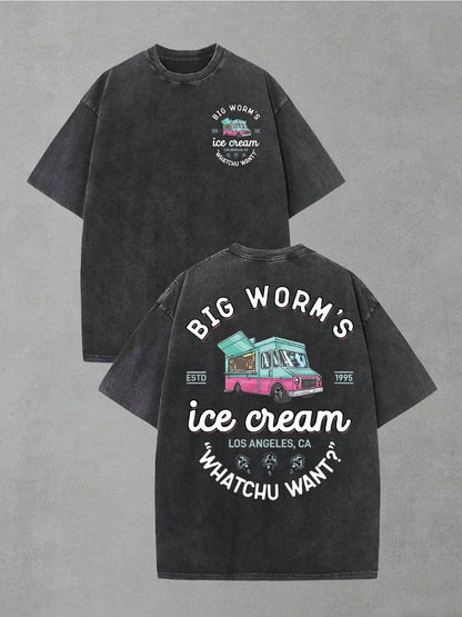 Men's Graphic T-Shirt - Crew Neck Short Sleeve Travel Style 655141