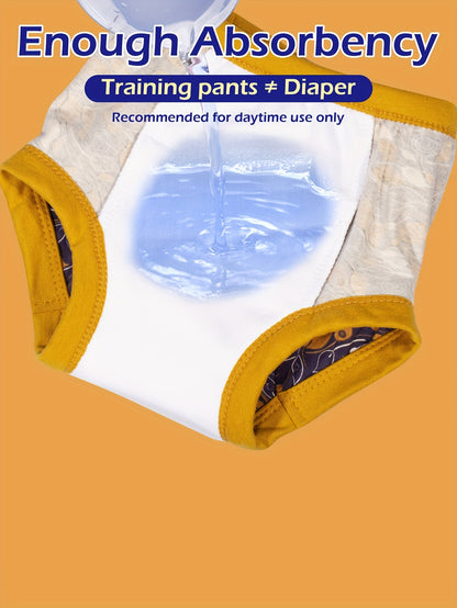 Potty Training Underwear - 10pcs, 100% Absorbent Pee Pants for Girls