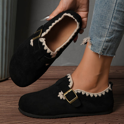 Women's Black Lace Shoes - product view 2