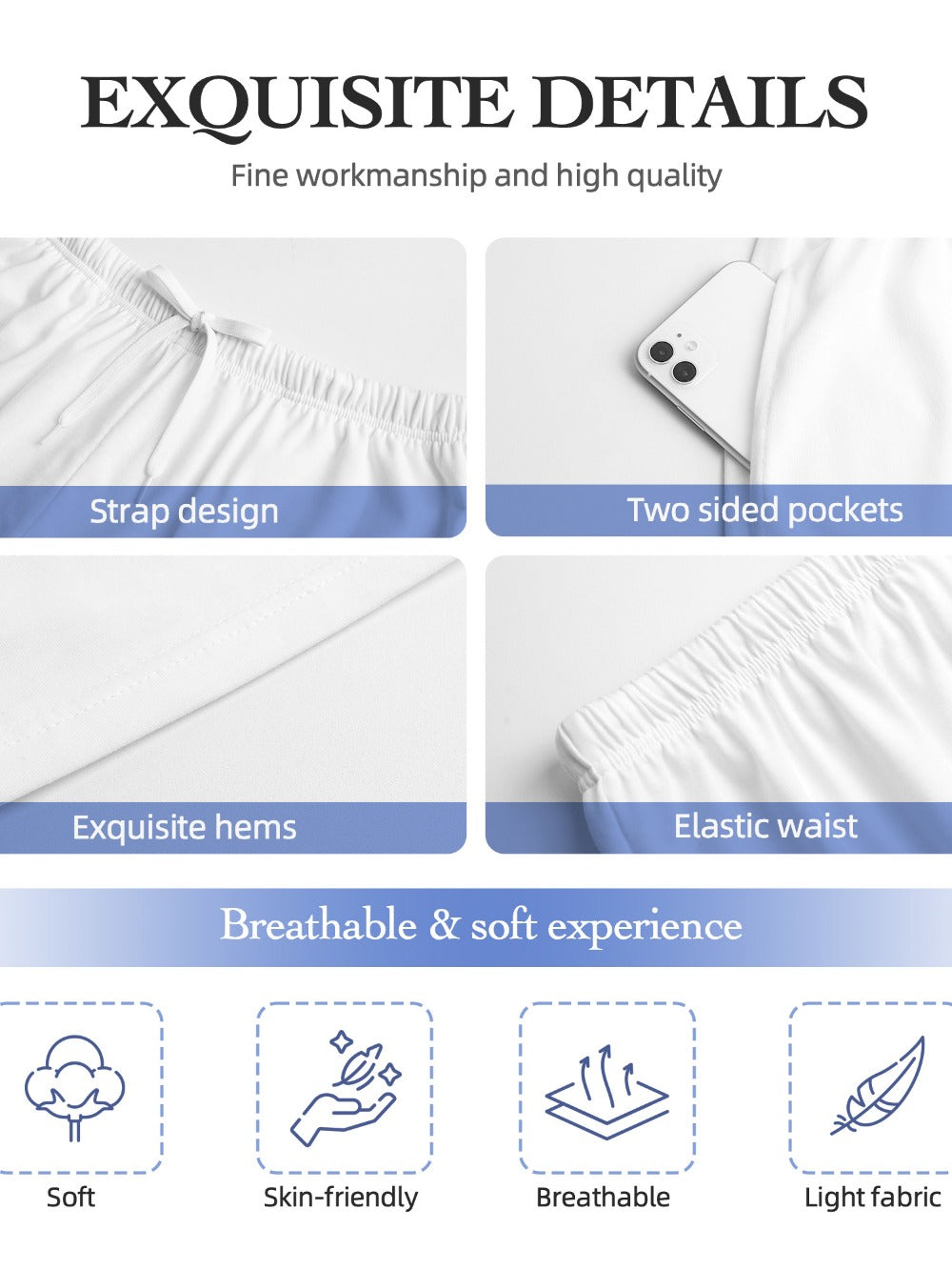 Men's Pajama Pants - Stretch Comfort 230117