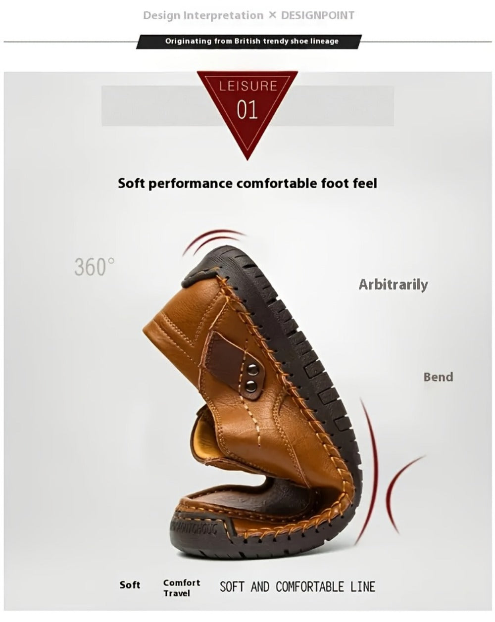 Men's Loafers & Flats - Breathable Mesh Slip-On for Outdoor & Travel 153701