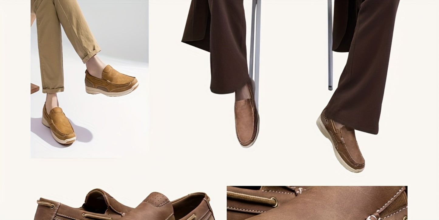 Men's Loafers & Slip-Ons - Breathable Mesh & Non-Slip Sole 703077