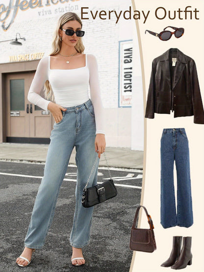 Women'S Square Neck Mesh Long Sleeve Bodysuit Shirts Ruched Body Suit Sexy Sheer Tops Date Night Outfit