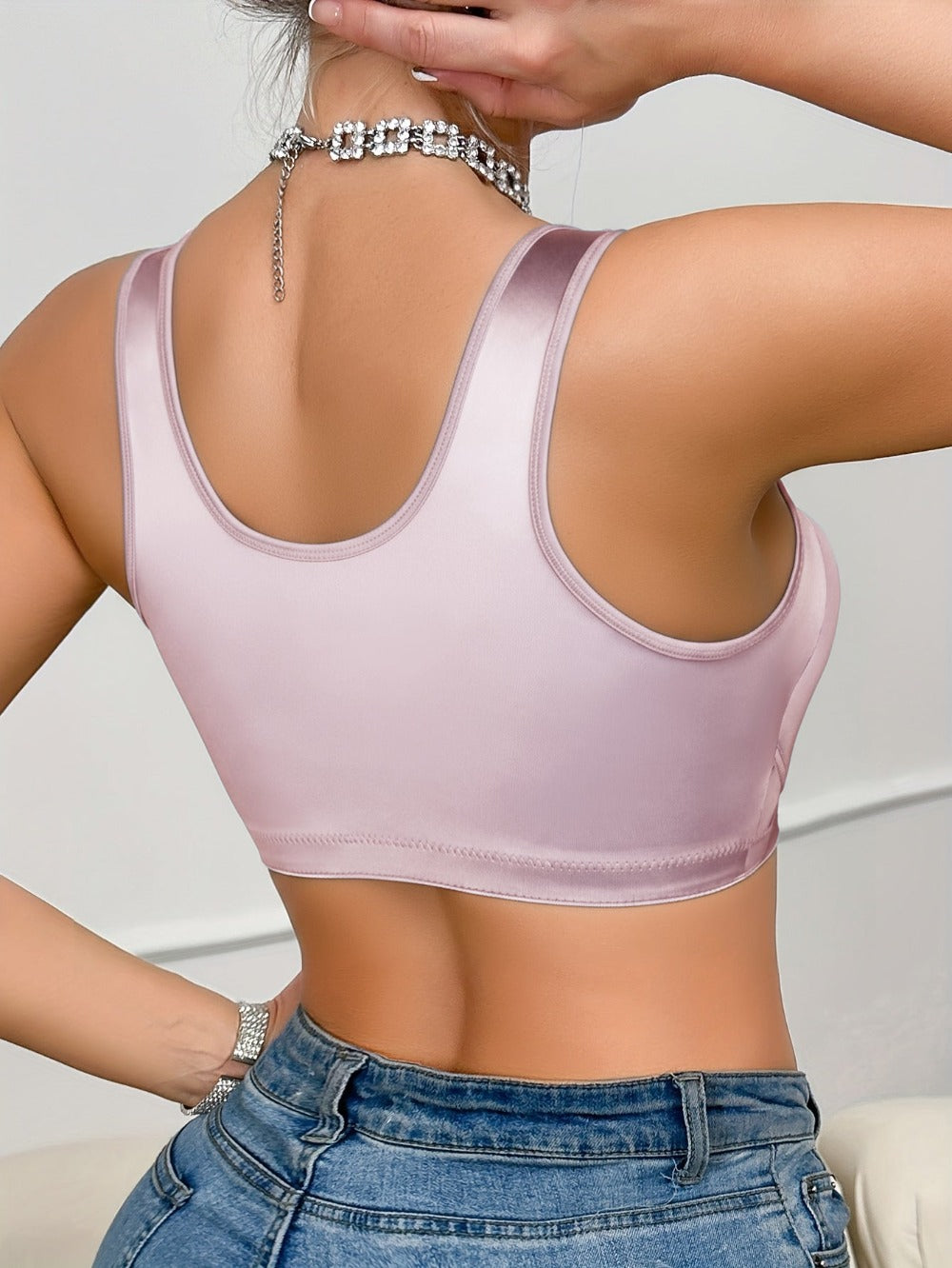 Women's Soft Support Bra - Fixed Padding, Everyday Support