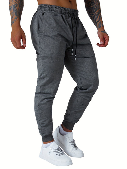 Set of 3 Men'S Athletic Joggers, Stylish Sweatpants for Sports