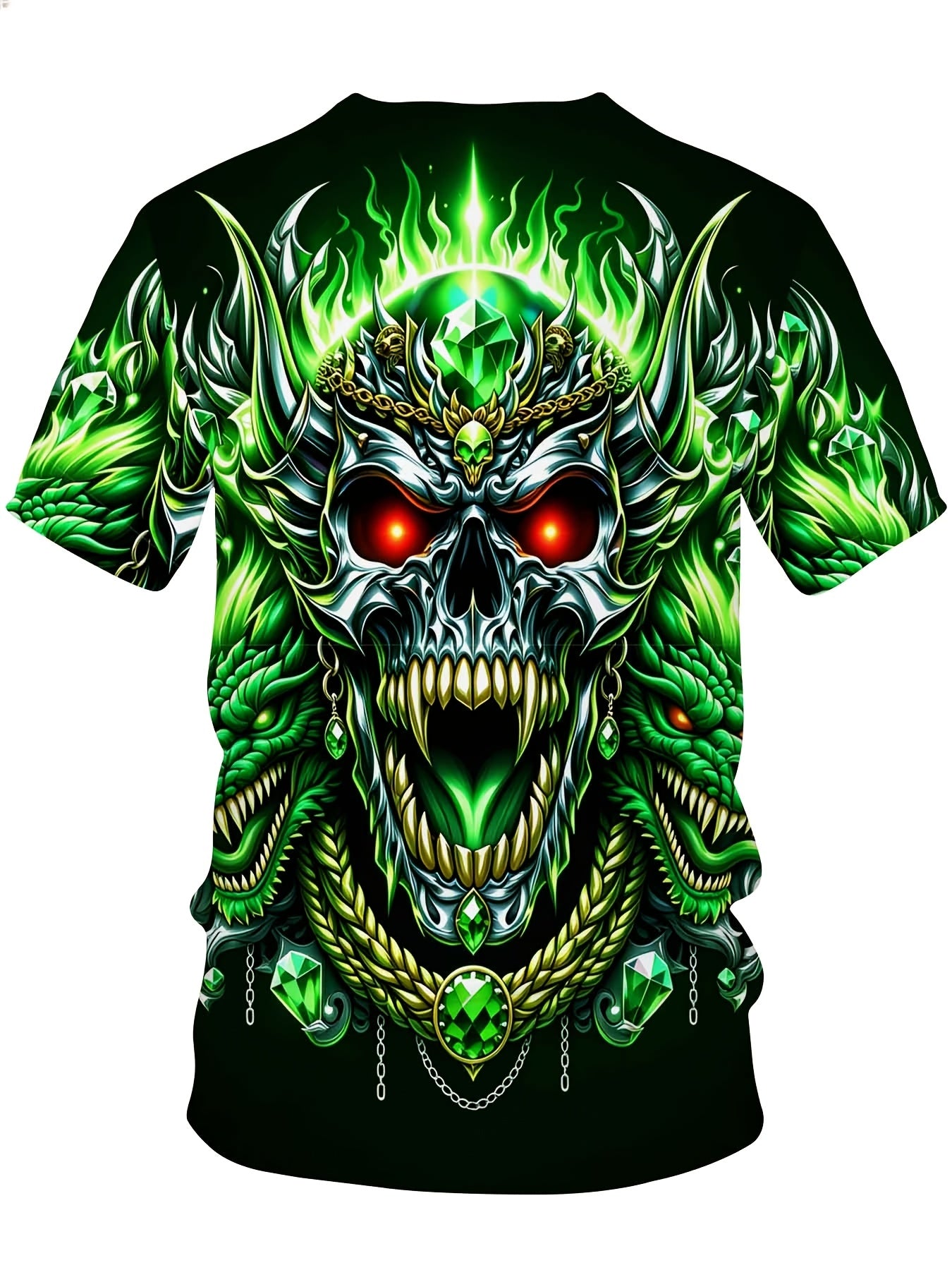 Men's Multicolor Printed Graphic T-Shirt - product view 38