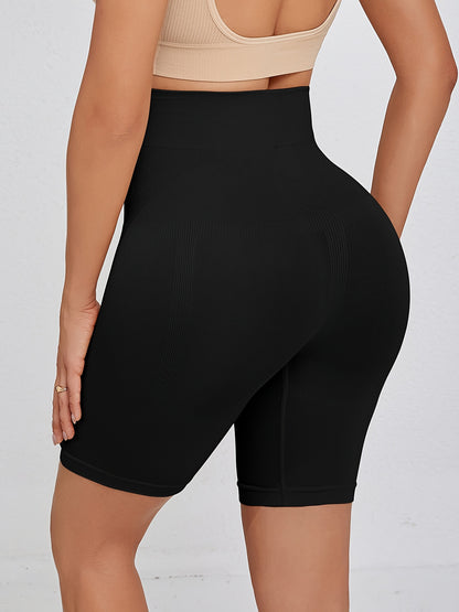 2-Pack High-Waisted Tummy Control Shaping Hip-Lifting Briefs Seamless Boxer Briefs Women'S Traceless Safety Pants Anti-Exposure Leg Pants