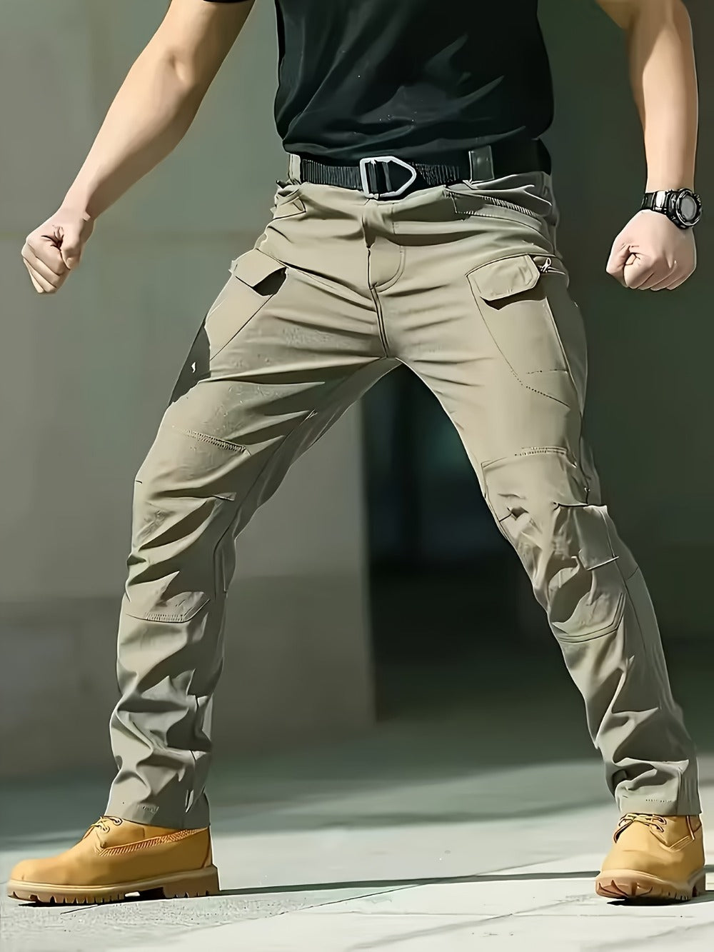 Men's Cargo Pants - Stretch With Pockets Travel Style