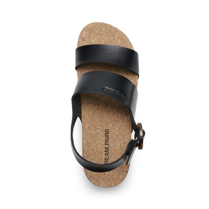 Women's Stylish Platform Espadrille Wedge Sandals Round Toe Summer Causal Shoes Crisscross Band Adjustable Ankle Strap Buckle