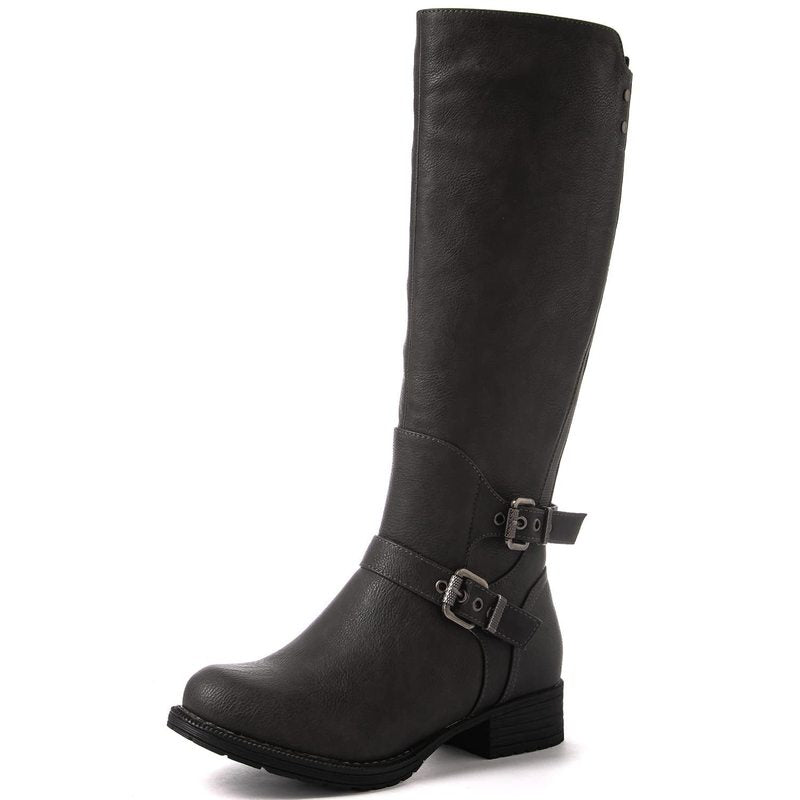 GLOBALWIN Women's Knee High Fashion Boots For Women