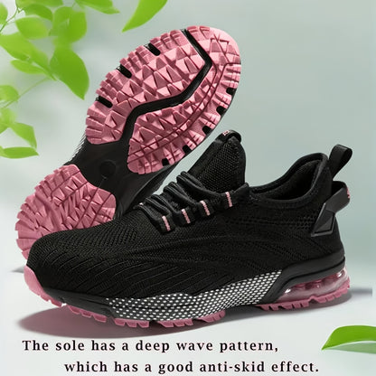 Women's Wide Width Slip-On Tennis Sneakers - Lightweight Breathable Sneaker Shoes with Non-Slip Sole, Cushioned Insole & TPR Sole Suitable for - Outdoor, Casual, Athletic Wear - Wide Width for Tennis, Walking, Everyday Use