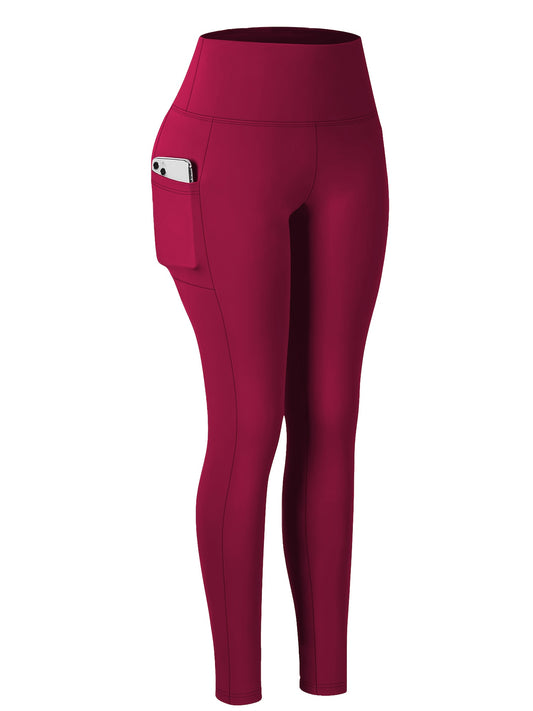 Women's Yoga Pants, High-Waist Stretchy Tummy Control Leggings, Breathable Athletic Pants for Fitness, Cycling, and Yoga, Suitable for Outdoor Sports