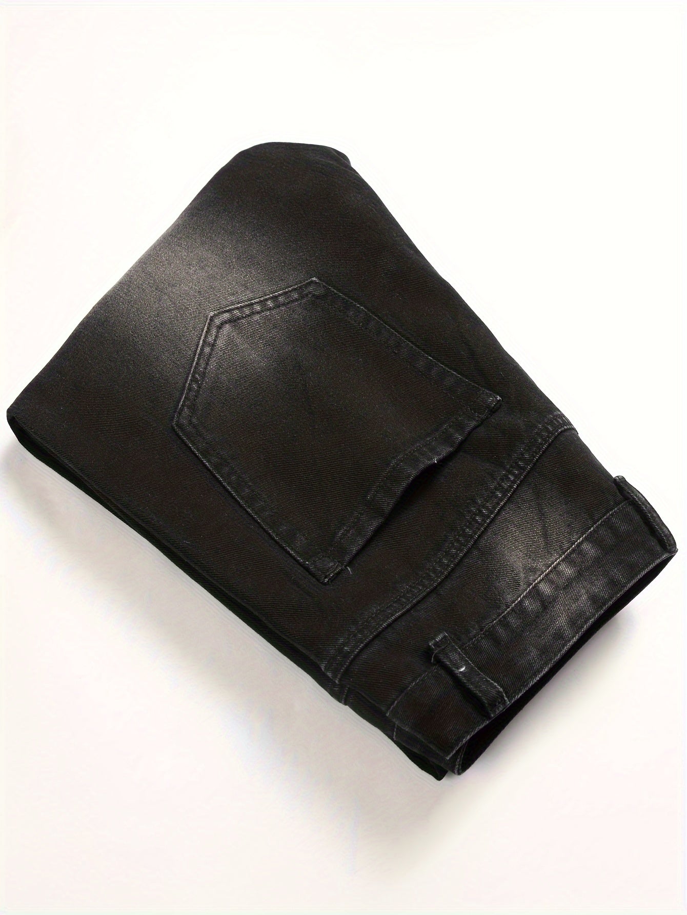 Slim Fit Men'S Jeans with Embroidery And Ripped Details