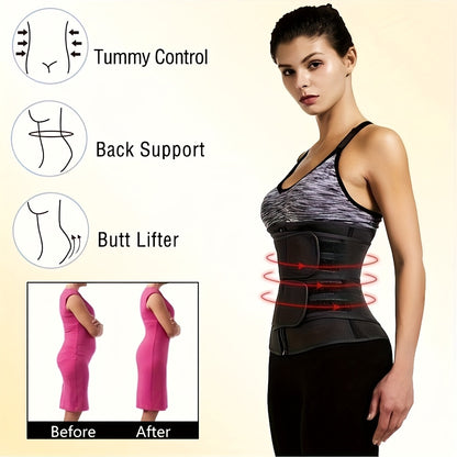 Waist Trimmer Belt for Women And Men Triple Wrap Ab Cincher Tummy Control Body Shaper Waist Support