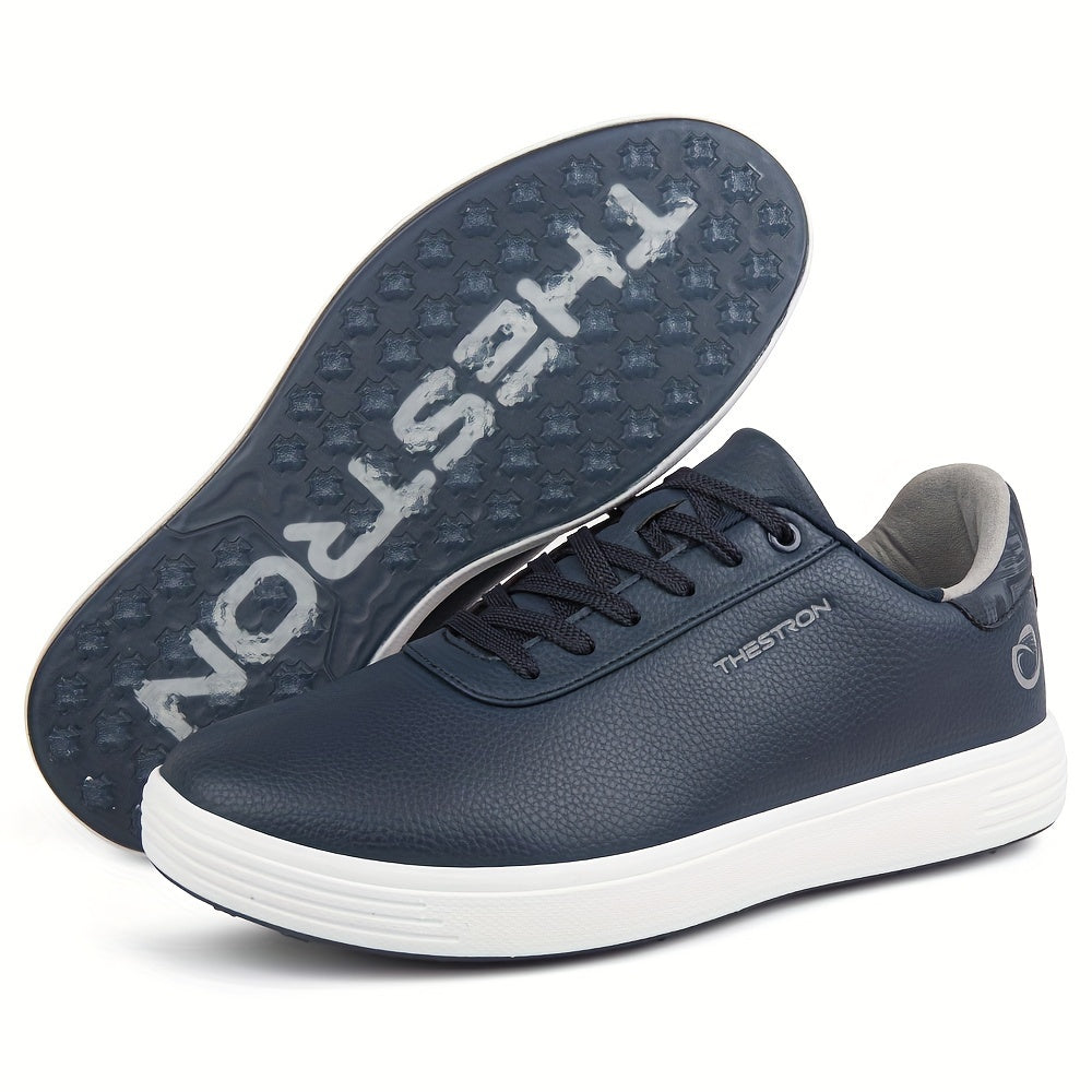 Sneakers, THESTRON Men's Golf Footwear - Non-Slip, Professional Training and Casual Wear, Durable TPU Sole, Lace-Up Closure, All-Season, Comfortable Fit, THESTRON