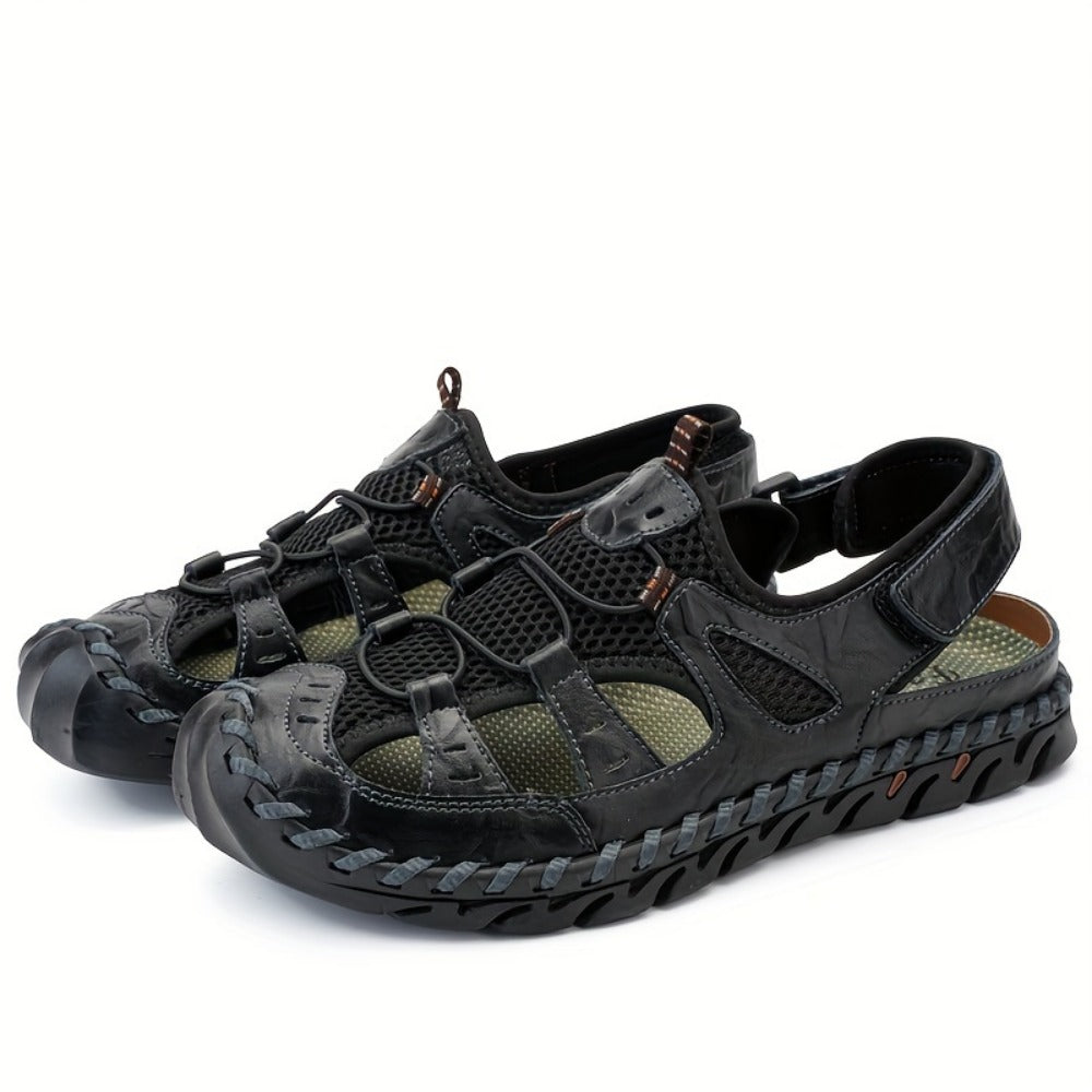 Men's Sandals - Breathable Mesh Non-Slip Sole for Beach & Water 036133