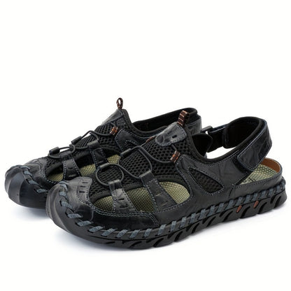 Men's Sandals - Breathable Mesh Non-Slip Sole for Beach & Water 036133