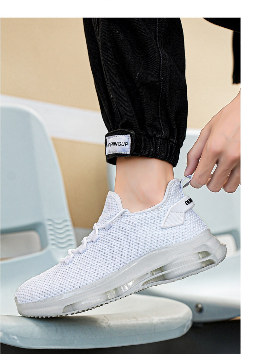 Unisex Walking Shoes - Cushioned Comfort for Outdoor & Travel 400037