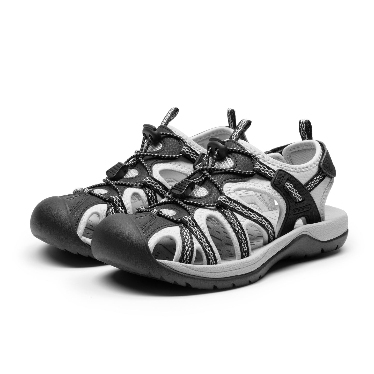 Women's Hiking Sandals Adventurous Summer Sports Shoes Outdoor Quick-Dry Comfortable Protective Toe Cap Supportive & Slip-Resistant Adjustable Fit Sandals Women Ladies