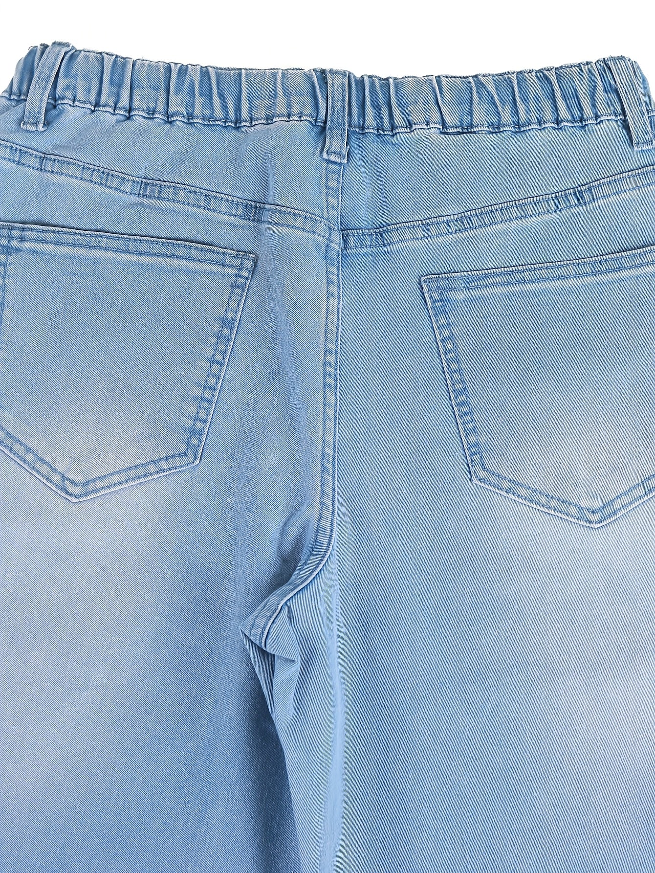 [Stretch-Waist Wide-Leg Jeans] Women's Stretch-Waist Straight-Leg Relaxed Fit Jeans Four-Season Casual High-Waisted Comfortable Wide-Leg Pants Fashionable Pants Suitable For Any Occasion