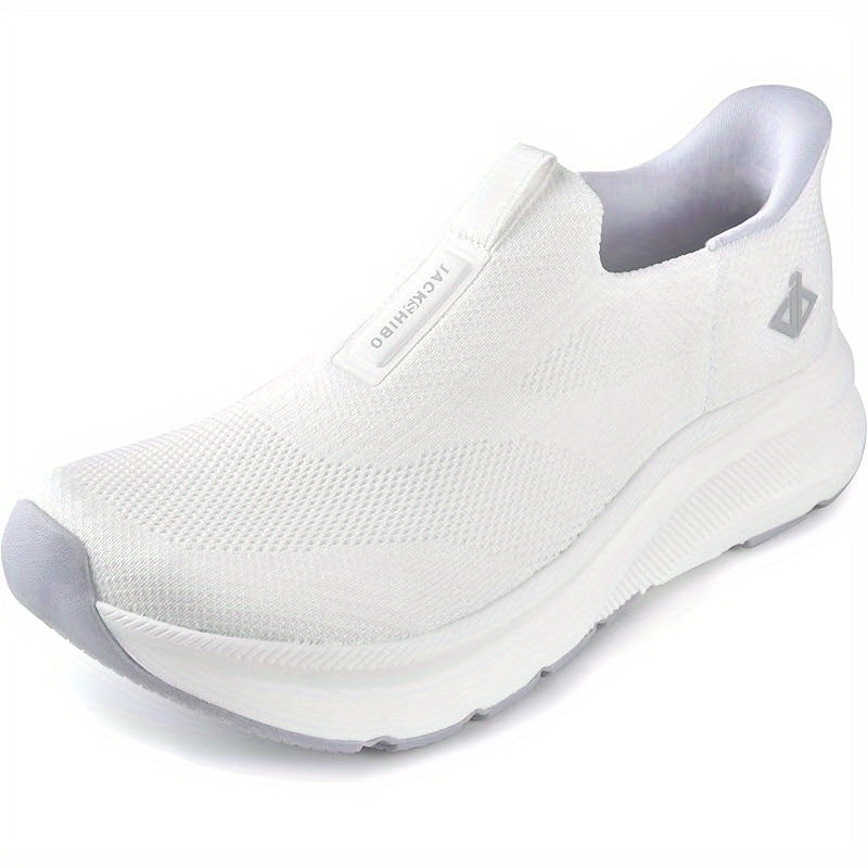 Men's Walking Shoes - Cushioned Support & Wide Toe Comfort