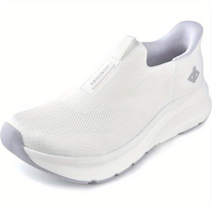 Men's Walking Shoes - Cushioned Support & Wide Toe Comfort
