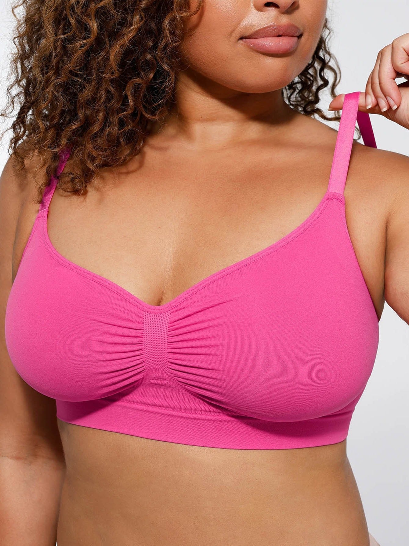 Women's Wireless Push Up Bra Stretch Comfort Bralettes No Underwire Bra Tshirt Bras Sports Bra