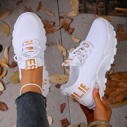 Women'S Low-Top Sneakers - Breathable Mesh Lightweight Lace-Up Sneaker with Non-Slip Sole, //Grey/ - - Casual Sneakers Suitable for Gym, Running, Casual Attire, Women Shoes