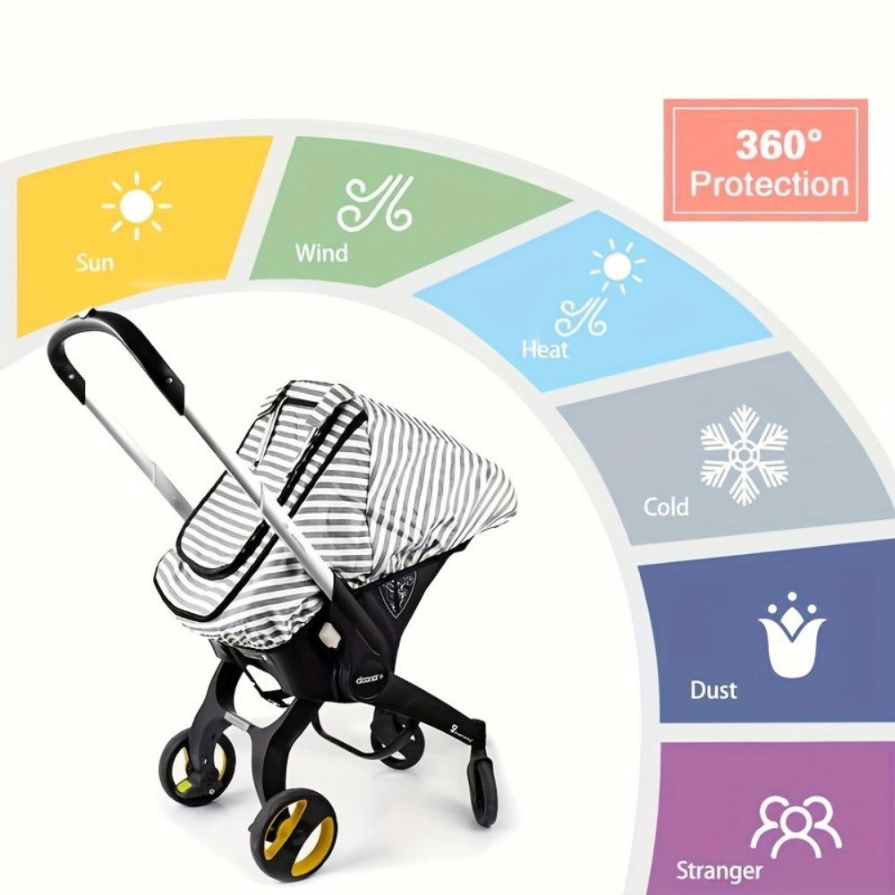 Baby Car Seat Cover - Breathable Covers Thick Berber