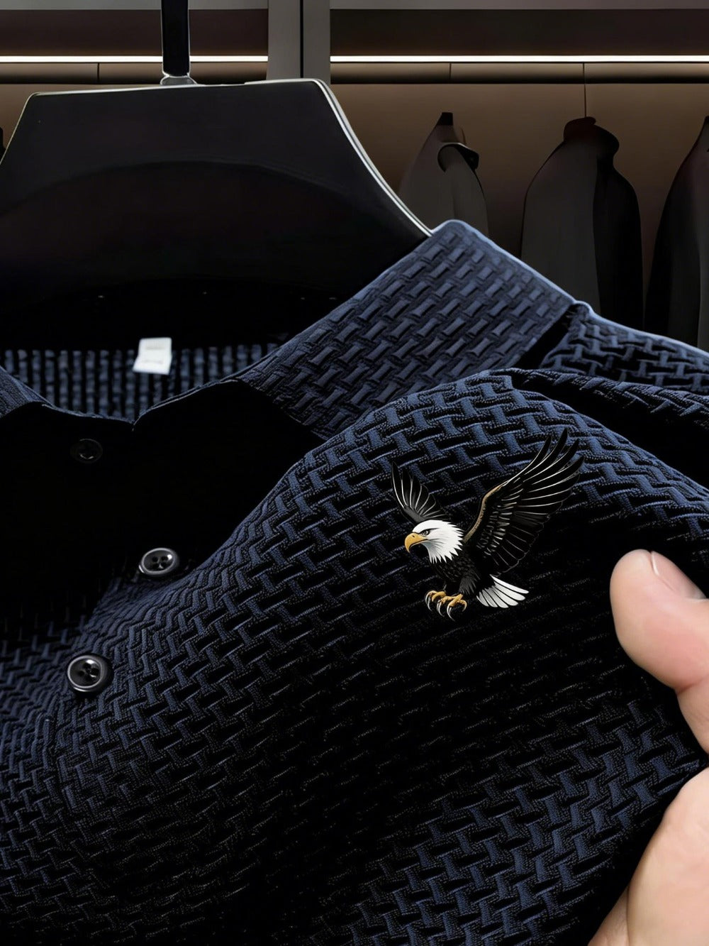 Men's Solid Color Shirt - Short Sleeve 770021