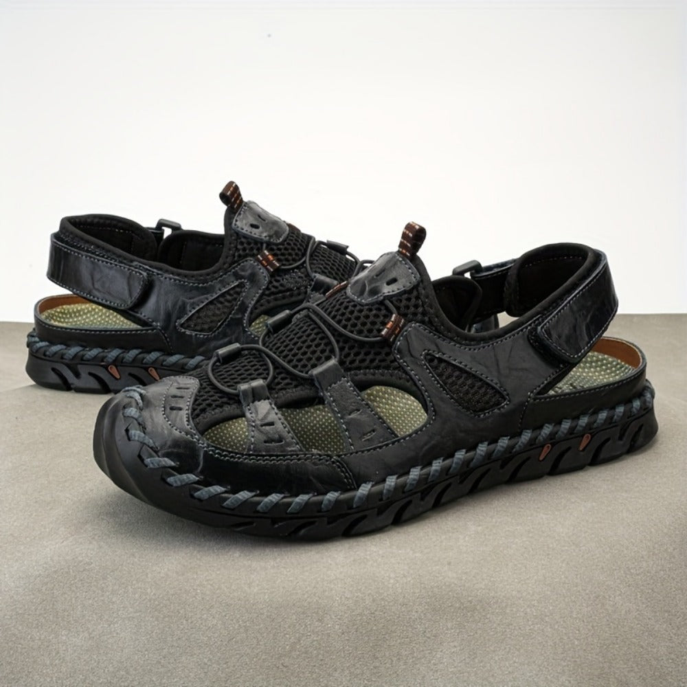 Men's Sandals - Breathable Mesh Non-Slip Sole for Beach & Water 036133