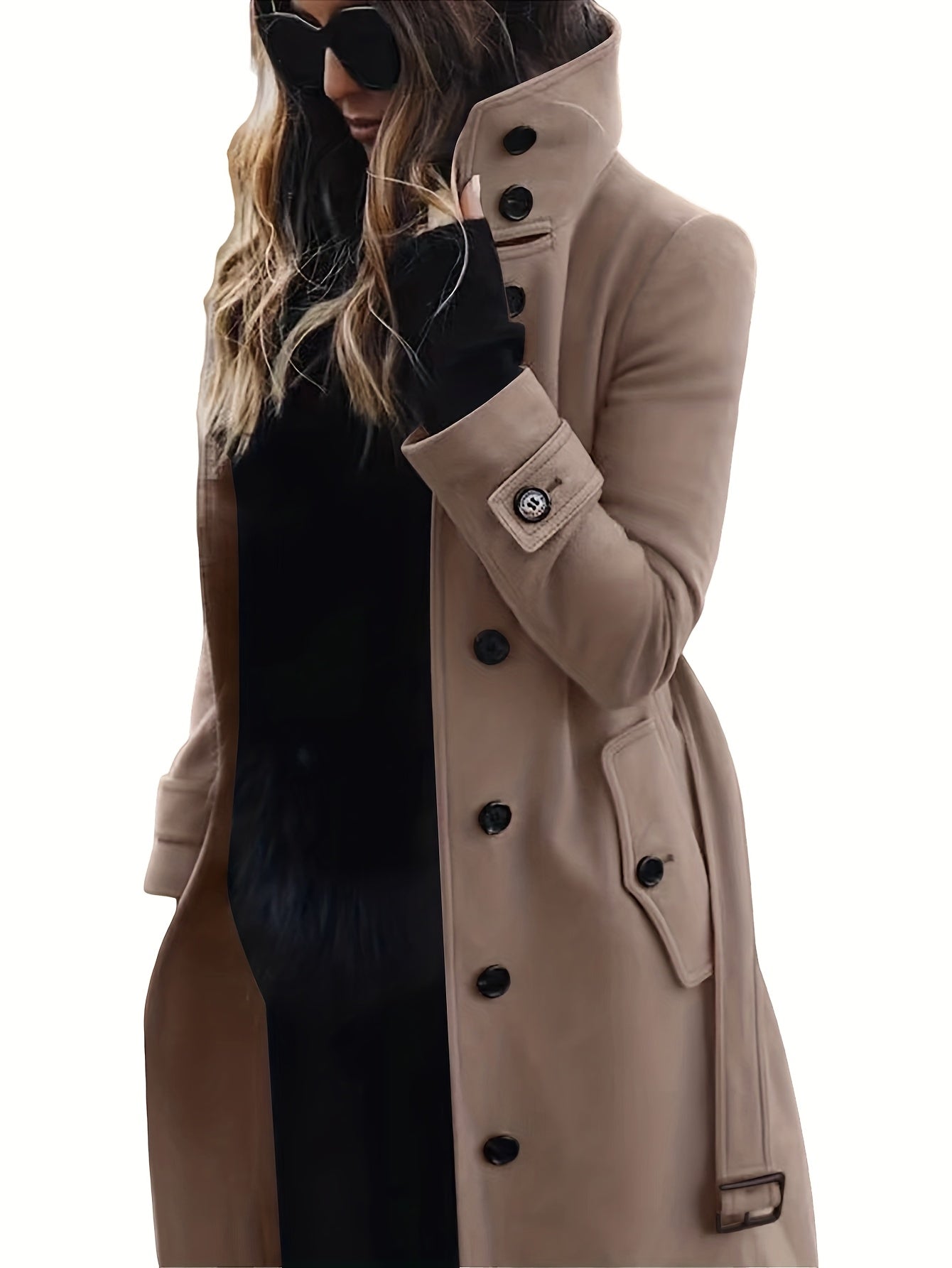 Casual Windbreakers for Women Jackets Warm Apparel for Women New Slim Fit Coats - product view 7