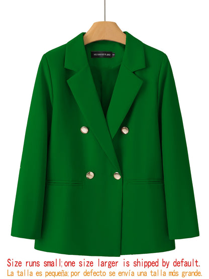 2026 Spring/Autumn Women'S Double-Breasted Blazer