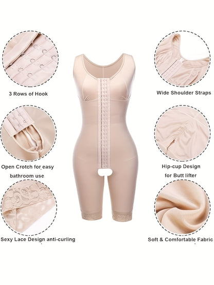 B180128 Women'S Plus Size Shaping Bodysuit