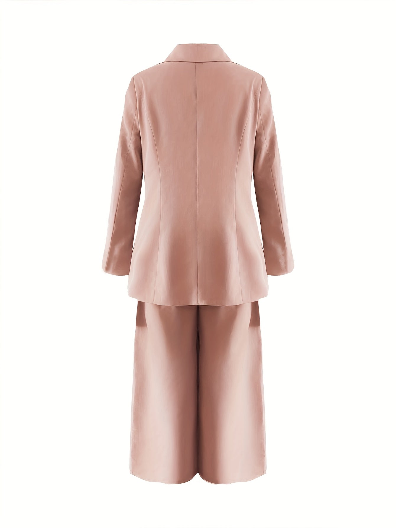 Women's Elegant Suit Pants Jacket Suit Commuting Buttoned Suit