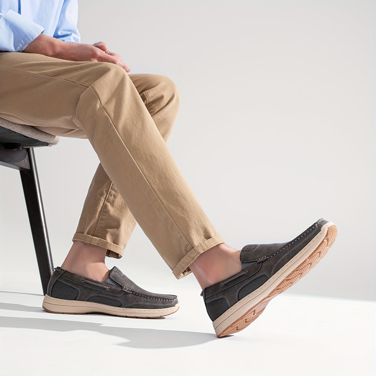 Casual Lightweight Boat Shoes for Men, Including Loafers And Slip-Ons